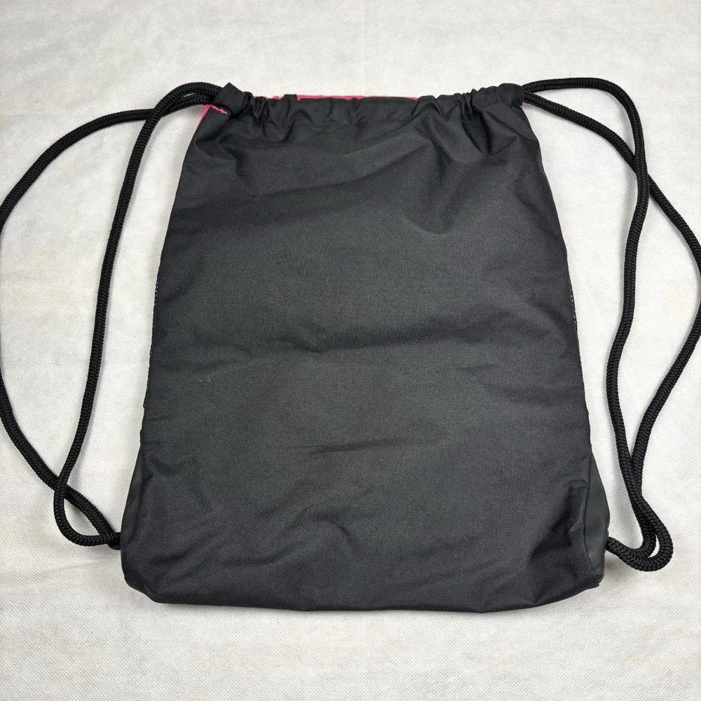 Adidas Alliance II Sackpack Shock Pink Bag Tote Backpack - Picture 3 of 9